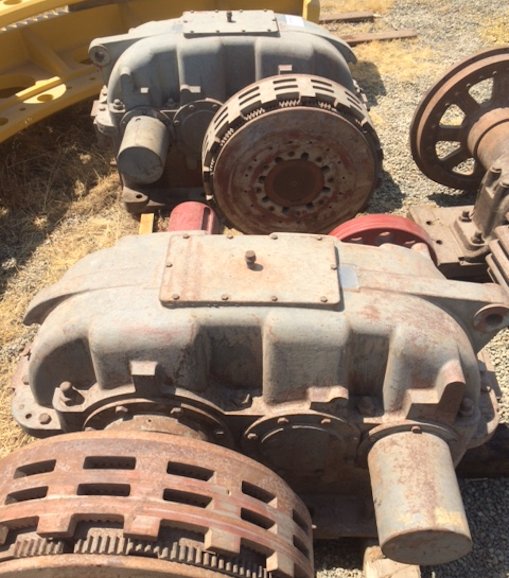 Parts From Morgardshammar 17' X 16' Sag Mill Including 1000 Kw Motors, Pinion Gear, Gearboxes And More)